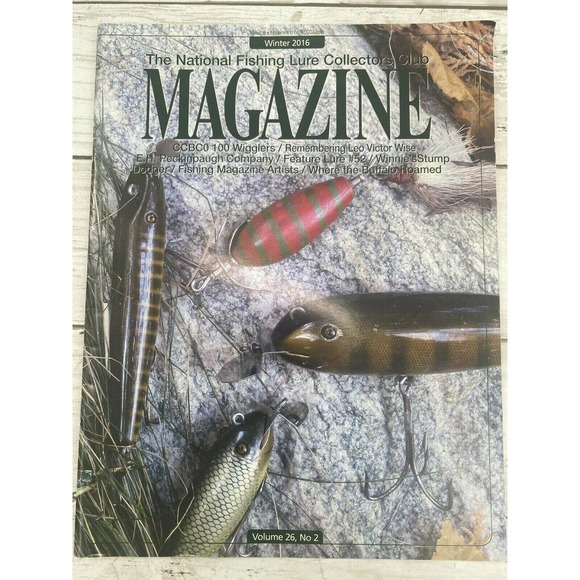 National FISHING Lure Collectors Club Magazine WINTER 2016 VOL 25 No 2 - Picture 1 of 11